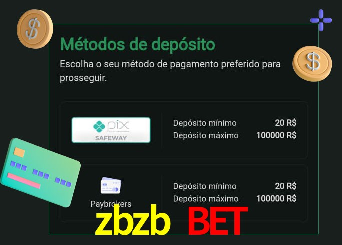 O cassino zbzb bet oferece uma grande variedade de métodos de pagamento